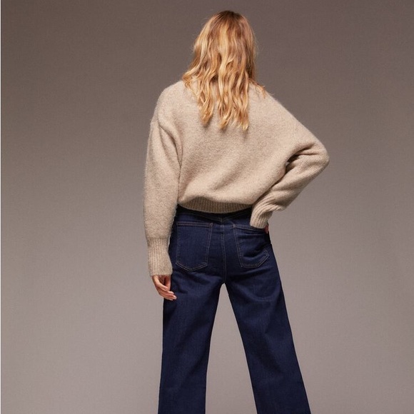 ZARA Soft Touch Knit Sweater TRF in Beige - Picture 3 of 8